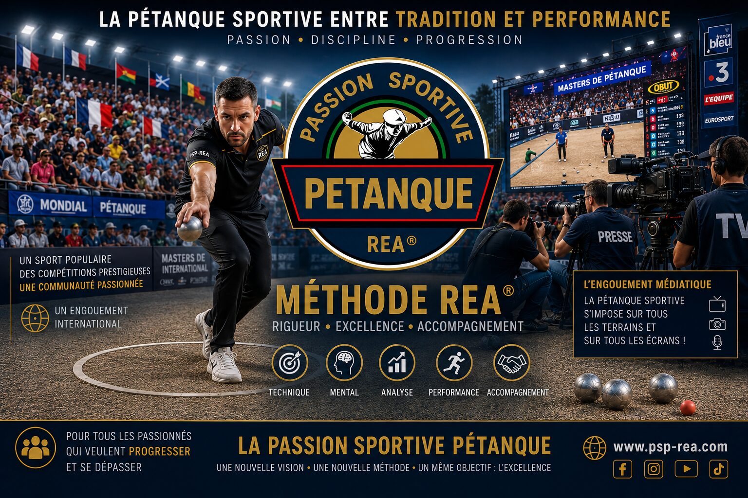 MÉTHODE REA® : UNE NOUVELLE VISION DE LA PÉTANQUE SPORTIVE